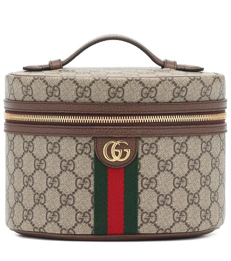 gucci ophidia gg supreme coated canvas cosmetics case|Gucci bloom toiletry pouch.